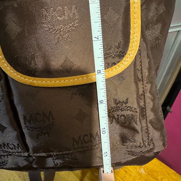 MCM Brown and Tan Backpack main image 10